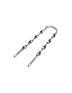 16 Flat Twisted Fender Braces Chrome.